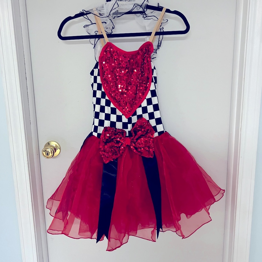 Adorable Girl's Curtain Call Costumes 
Tutu Dance Ballet Costume with crown +